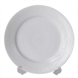 Royal Copenhagen White Fluted 7.5" Plate Flat 2408620