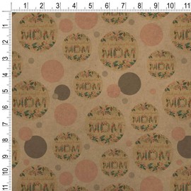 GRAPHICS & MORE Thank You for Being the Best Mom Mother's Day Premium Kraft Gift Wrap Wrapping Paper Roll