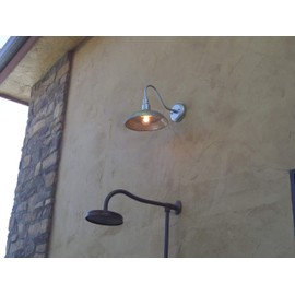 AA Warehousing EL0424GV 1 Outdoor Wall Galvanized Finish Exterior Light