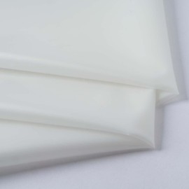 8mil Thickness Frosted TPU Fabric Matte Translucent Film Windproof Waterproof Raincoat Dress Creative Designer's Fabric 54 Inches Wide - 1 Yard Folded