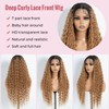 Style Icon Long Deep Curly Wave Lace Front Wig 30