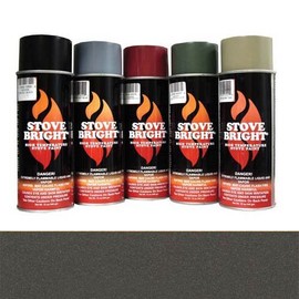 Metallic Rich Brown - 1200 Degree Wood Stove High Temp Paint -