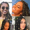 Tuefuzy 280 Pcs Gold Hair Jewelry Braid, Hair Accessory, Hair