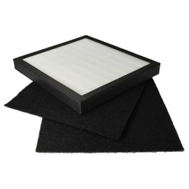 vhbw Filter Set Compatible with Dirt Devil Pureza AC 150 Air Purifier - Replacement for Dirt Devil 0150022 Filter Replacement Filter Air Filter