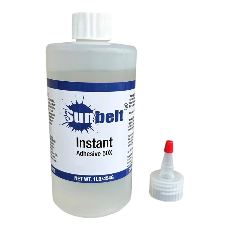 Sunbelt Instant Adhesive Super Glue, 50x, (Cyanoacrylate Glue)