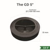 G Green Drain Waterless Trap Seal, 5 Inch, Fitting Pipes