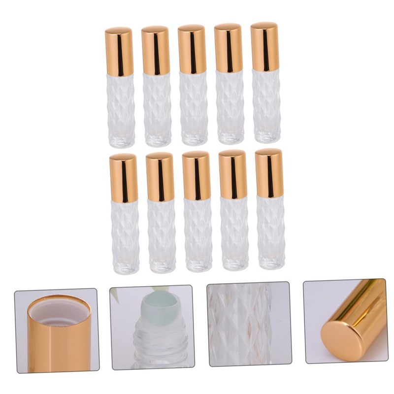 BIUDECO Leak Proof Roller Bottle Set Toiletry Kit for Travel