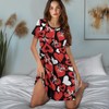 Dngkaoje Heart Pajamas Women Heart Pajama Set Couple Pajamas His