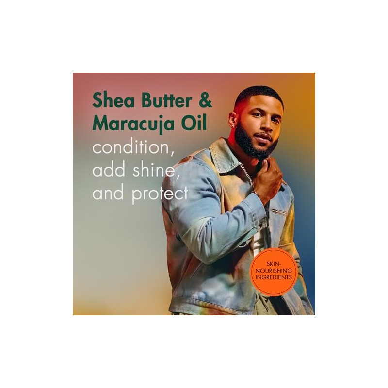 Shea Moisture Complete Beard Kit All Natural Ingredients Maracuja Oil