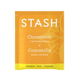 Stash Tea Chamomile Herbal Tea - Naturally Caffeine Free, Non-GMO Project Verified Premium Tea with No Artificial Ingredients, 30 Count (Pack of 6) - 180 Bags Total