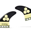 AQUBONA Surfboard Fin Single tab AM2 Fiberglass Surfing Thruster with
