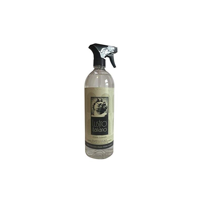 Lustro Italiano Stone Cleaner, 32 oz Pump Spray (LUSTROCLEAN)