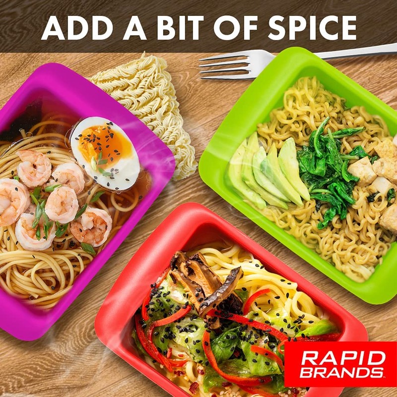 Rapid Ramen Cooker | Microwavable Cookware for Instant Ramen |