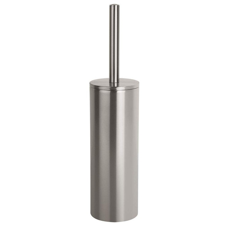 Spirella Nyo Steel Brushed Toilet Brush, Silver