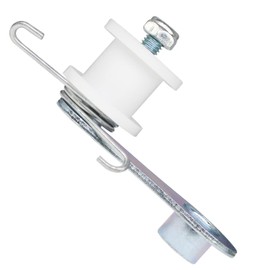 amavoler Heavy Duty Chain Roller Tensioner with Spring and Rollers Compatible with 110cc 125cc 140cc 4 wheeler Dirt Pit Mini Bike, ATV and Motorcycle，high quality aftermarket parts .(White)