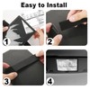 Registration Insurance Card Document Holder for Visor, Carrying Case for