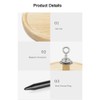 Portable Mosquito Coil Holder Multifunctional Magnetic Removable Oak Mosquito Coil