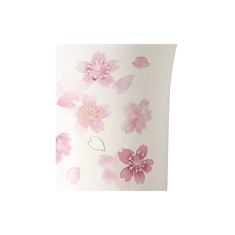 Tokoname Y400 Akimitsu Tea Cup, Cherry Blossom