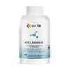 Bio Colágeno Hidrolizado Ácido Hialurónico Vitamina 180 Cápsulas Fortalece Uñas