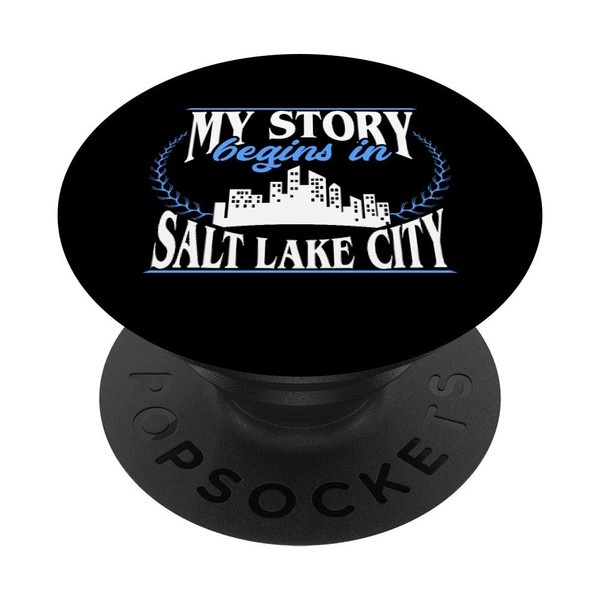 Born in Salt Lake City PopSockets PopGrip: Swappable Grip for