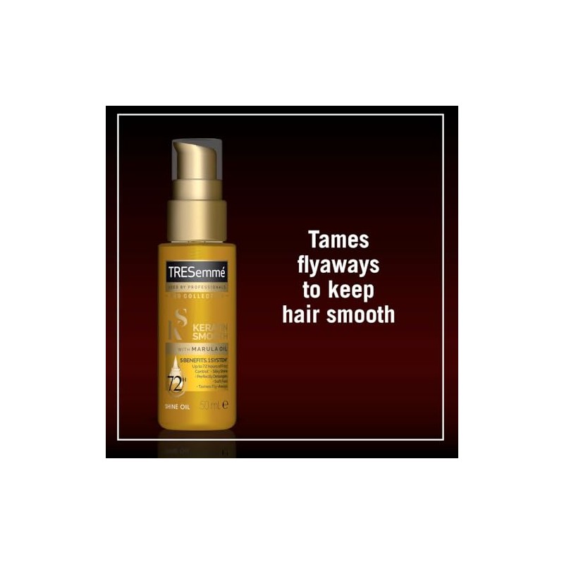 Dove TRESemme Pro Collection Keratin Smooth Oil,50 ml (Pack of