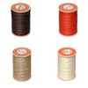 iplusmile 1pc Round Waxed Thread for Hand Stitching Sewing Wax
