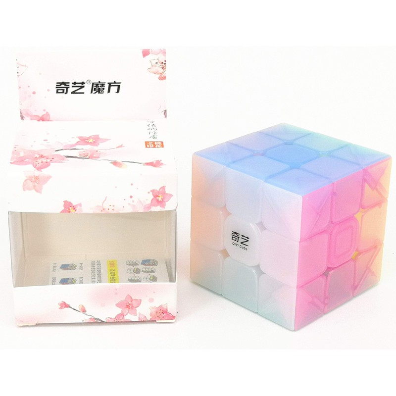 CuberSpeed QY Toys Warrior W 3x3 Jelly Speed Cube Puzzle