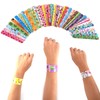 36 PCs Slap Bracelets Slap Wrist Bands with 36 Designs