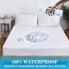 1Above 100% Waterproof Mattress Protector, Anti-Allergy and Breathable Material Mattress