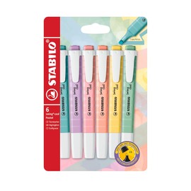 STABILO Swing Cool Pastel - Juego de resaltadores (6 unidades)
