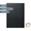 BRUNNEN Pocket Calendar Model 736 '26 | A6, Plastic, Black