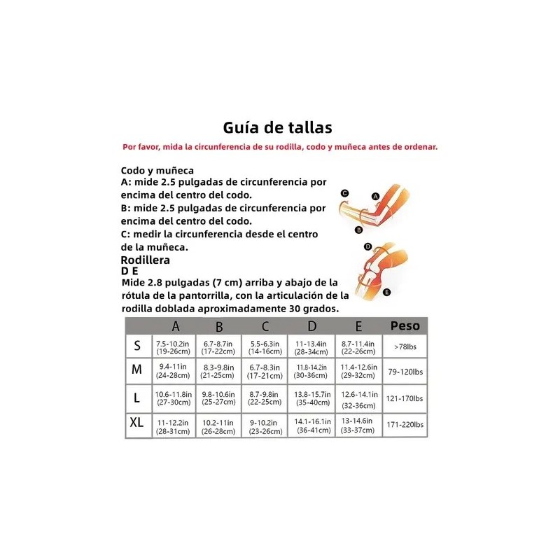 Coderas Rodilleras Protección Patinaje Muñeca Ajustable,7pcs