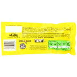 M&M's M&Ms Peanut Chocolate Candy - Singles, 48-Count
