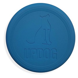 Dog Frisbee | Made in USA | UpDog Products Small 6-Inch Flying Disc for Dogs (Blue)