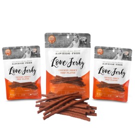 Rena's Recipe Love Jerky Chicken Jerky (Beef Flavor)