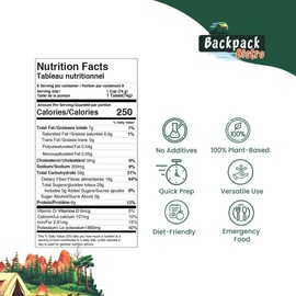 Backpack Bistro | PACK of 6 Dehydrated Finely Chopped Cabbage 8.8 oz (250 g) | Ideal for Everyday, Camping Food, Emergency & Backpacking Meals | Soups, Salads , Noodles, Stir-Fries | Vegan, Non-Bioengineered