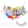 Teddy Hammock for Stuffed Animals, Flat Wall Hanging Cotton Toy