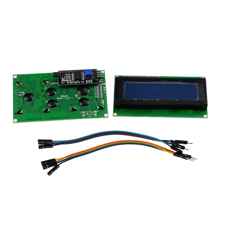 A-DIGISHUO 2pcs IIC I2C 2004 LCD Module 20x04 LCD Screen