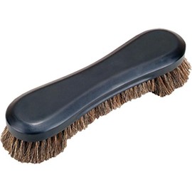 Action Stained Wood Deluxe Horse Hair Pool Table Brush, Chocolate