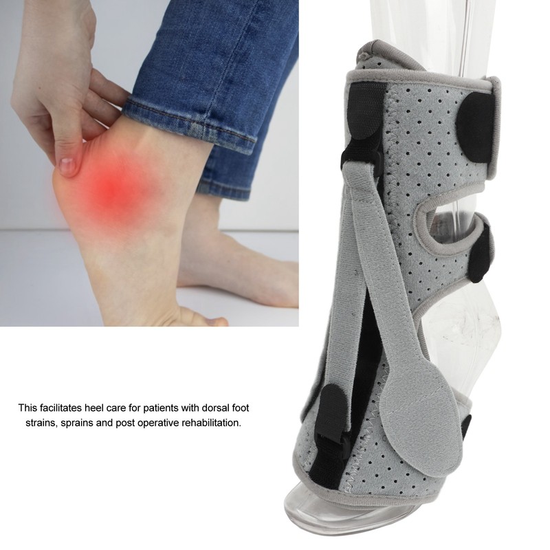 Foot Drop Support Brace Adjustable Plantar Fasciitis Night Splint for
