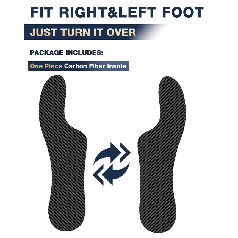 Mortons Extension Carbon Fiber Insole 1pc | Rigid Mortons Extension