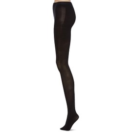 Gunze SABRINA Women's Compression Tights, Warmth, Moisture Absorption, Heat Generating, Anti-pilling, 80 Denier, Set of 2 Pairs, Black