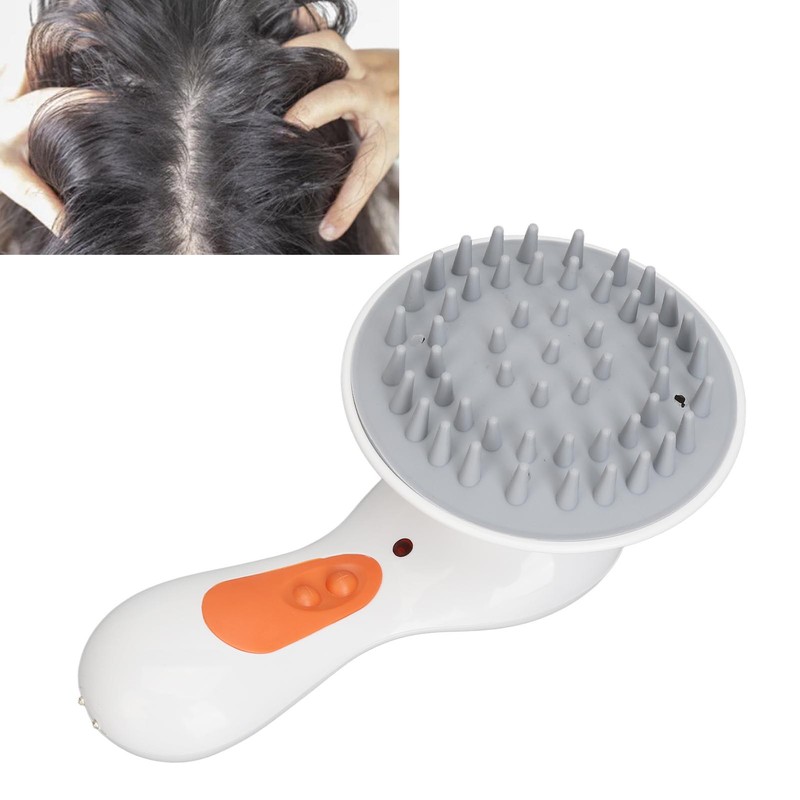 Electric Scalp Massage Brush Kneading Waterproof Rechargeable Multi Functional Vibration