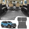 OUSUWO SUV Cargo Liner with Backrest Mats Fit for 2024
