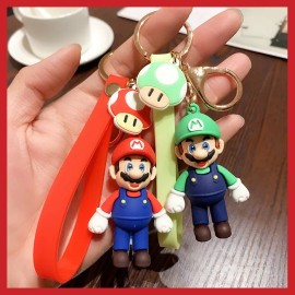 KH Llavero Mario Luigi 3d Accesorio Coleccion Gancho