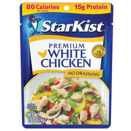 StarKist Premium White Chicken - 2.6 oz Pouch (Pack of 12)