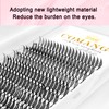 Premade Spire Eyelashes Manga Lash Fans C/D Curl Anime Spiky