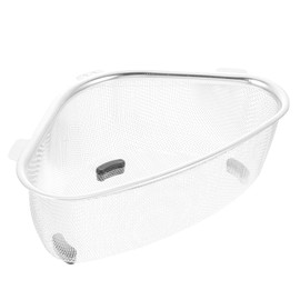 COHEALI Triangular Sink Drain Basket Fine Mesh Sink Strainer with Smooth Edges Lightweight Design for Easy Installation for Kitchen Use and Hanging Storage