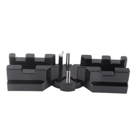 Miter Angles Cutting Tool 2 in 1 ABS Black High Accuracy Wear Resistance Measuring Template Instrument