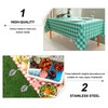 Gadpiparty Stainless Steel Table Cover Weights Outdoor Picnic Table Clips